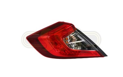 Honda Civic Tail Lamp Left Hand (2018-On)