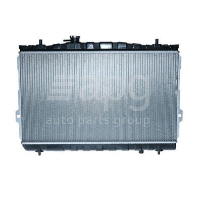 Hyundai Elantra XD/GK Radiator Plastic Aluminium 375 x 668 x 16 mm 33 / 33 mm
