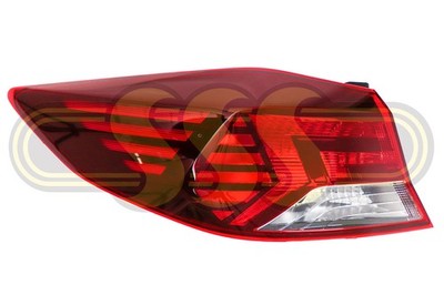 Hyundai Elantra Tail Lamp Left Hand No LED (09/18-On)