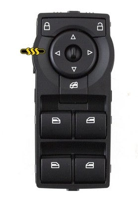 Holden Commodore Switch Window Black 4 Buttons Red Illumination (09/10-05/13)