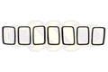 Genuine Jeep Grand Cherokee Grille Ring Black Black 7PCS Grille Ring (2019-2021)