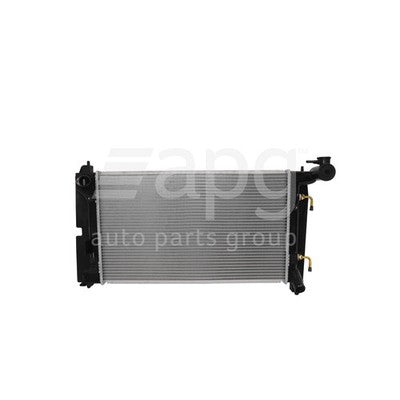 Toyota Corolla ZZE122R/ZZE123R Radiator Plastic Aluminium 600 x 348 x 16 mm : Ma