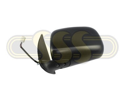 Genuine Toyota Hilux 1988-On Door Mirror Left Hand Black Black (07/11-08/15)