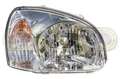 Genuine Hyundai Santa Fe Wagon Head Lamp Right Hand Grey Base Grey (10/04-11/05)