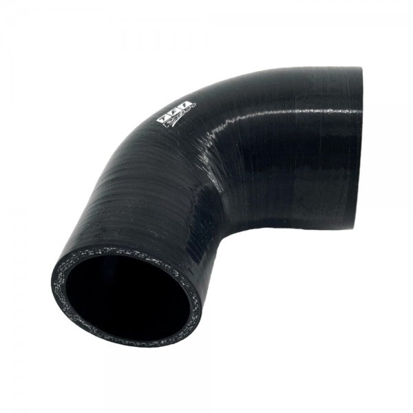 TFI Racing Silicone Hose 90 Deg Reducing Elbow 102 to 76mm (4" to 3") ID, 50mm