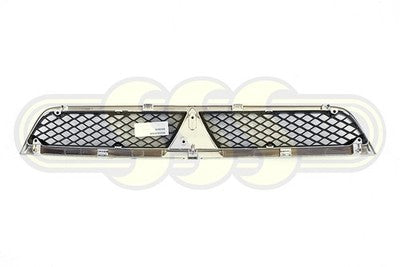 Mitsubishi Lancer Grille Black/Chrome (07/12-12/15)