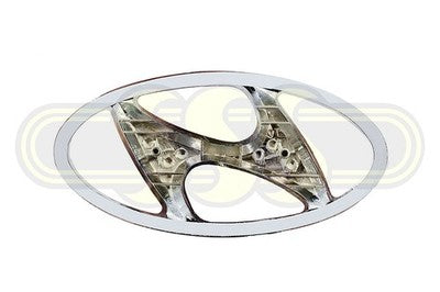 Genuine Hyundai Santa Fe Wagon Badge/Logo *H* On Grille (09/09-09/12)