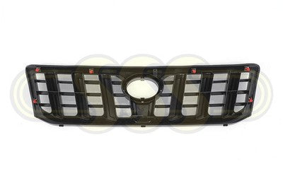 Toyota Landcruiser Prado Grille Black Black Suit Chrome Head Light (10/02-08/09)