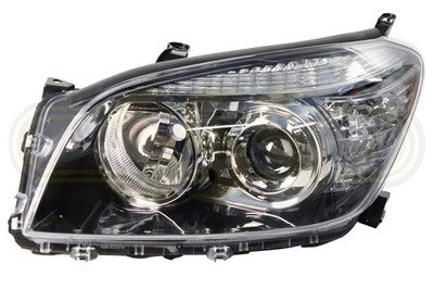 Toyota Rav4 Head Lamp Left Hand V6 8/07-, Excluded Motor V6 (11/05-08/08)