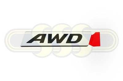 Genuine Hyundai Santa Fe Wagon Badge/Logo *AWD* On Tail Gate (05/15-02/18)