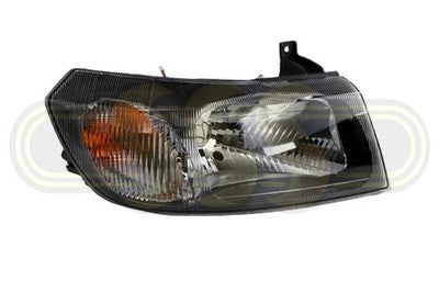 Ford Transit Head Lamp Right Hand No Globe Cap DEPO (08/00-02/06)