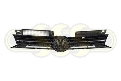 Genuine Volkswagen Golf Grille Black/Chrome Black/Chrome With (10/08-10/12)