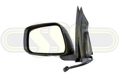 Nissan / Datsun Navara Ute Door Mirror Left Hand Black Black With (01/10-07/15)