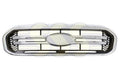 Ford Ranger Ute Grille Black/Chrome Black/Chrome No *Ranger* Word (06/18-10/20)