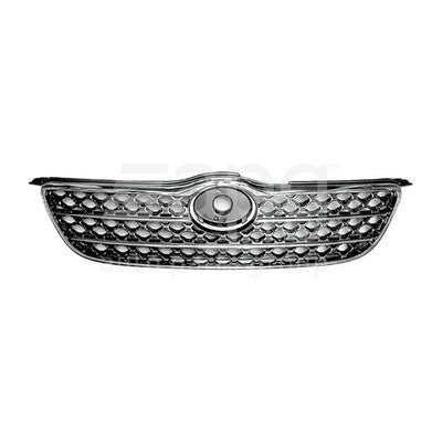 Toyota Corolla ZZE122R Grille Chrome (10/01-04/04)
