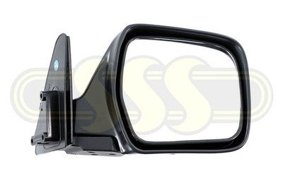 Toyota Landcruiser Door Mirror Right Hand Black Manual (05/90-03/98)