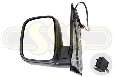 Volkswagen Caddy Van Door Mirror Left Hand Electric (03/05-08/10)