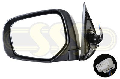 Genuine Mitsubishi Triton Door Mirror Left Hand Black Black (01/15-10/18)