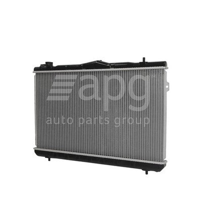 Hyundai FX coupe Radiator Plastic Aluminium 375 x 668 x 16 mm 32 / 32 mm