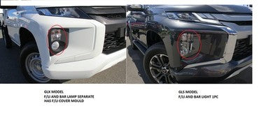 Genuine Mitsubishi Triton Fog Lamp Left Hand No Daytime Running No (10/18-11/23)