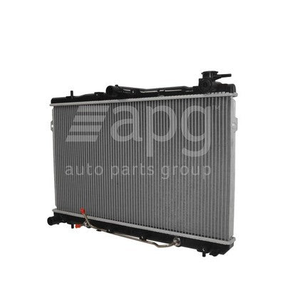 Hyundai FX coupe Radiator Plastic Aluminium 375 x 668 x 16 mm 32 / 32 mm