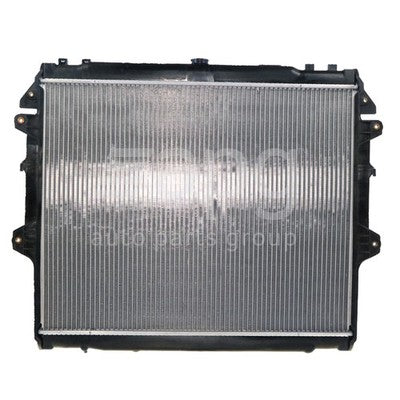 Toyota Hilux Radiator Plastic Aluminium 535 x 653 x 26 mm : Man/Auto 4.0 L 1GRFE