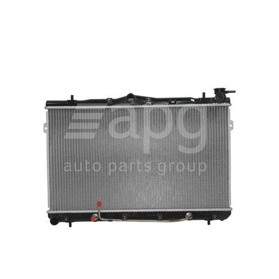 Hyundai FX coupe Radiator Plastic Aluminium 375 x 668 x 16 mm 32 / 32 mm