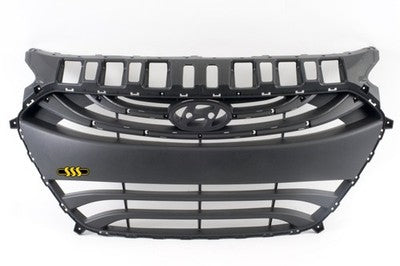 Genuine Hyundai I30 Grille Base Type 2 With 2 Thin Chrome Type (03/12-12/14)