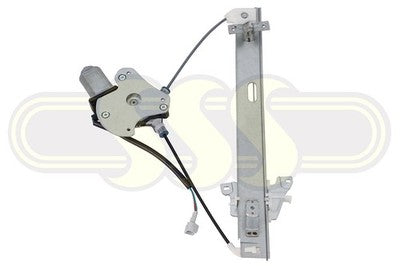 Mitsubishi 380 Sedan Door Window Regulator Right Hand Rear With Motor (09/05-On)