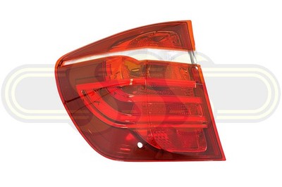 BMW X3 Tail Lamp Left Hand No LED (12/10-04/14)