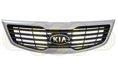 Genuine Kia Sportage Grille Black/Silver Black/Silver -1/14, (04/13-10/15)