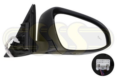 Toyota Aurion Door Mirror Right Hand Electric With Blind Spot No (06/15-11/17)