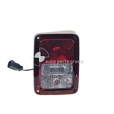 Genuine Jeep Wrangler JK Tail Lamp RH Red/Clear (02/07-06/18)