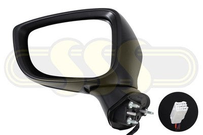 Mazda Mazda3 Door Mirror Left Hand Assembly Electric With Mirror (09/13-07/16)