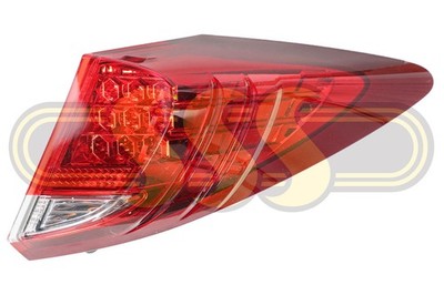 Genuine Honda Civic Tail Lamp Right Hand Tinted Red Tinted Red Last (2012-2015)
