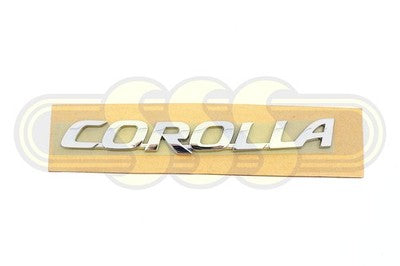Genuine Toyota Corolla 94-On Badge/Logo *Corolla* On Boot Lid (11/16-12/19)