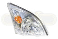 Toyota Landcruiser Prado Head Lamp Right Hand Chrome Reflecto (10/02-08/09)