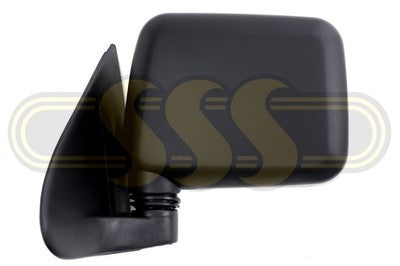 Holden Rodeo Door Mirror Left Hand Black (06/98-01/03)