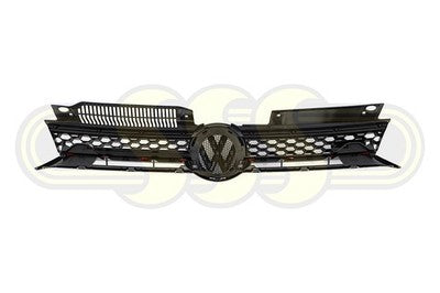 Genuine Volkswagen Golf Grille Red/Black GTI (12/09-10/13)