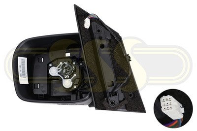 Genuine Mazda Cx7 Door Mirror Body Left Hand 6Pins With Heater No (07/09-On)