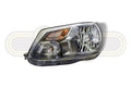 Volkswagen Caddy Van Head Lamp Left Hand Amber Globe On Top H/Li (08/10-05/15)