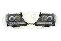 Toyota Hilux 1988-On Head Lamp Set Left Hand + Right Hand Black (08/08-04/12)