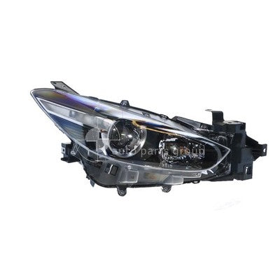 Genuine Mazda 3 BN Head Lamp RH Halogen Manual Adjust (05/16-03/19)