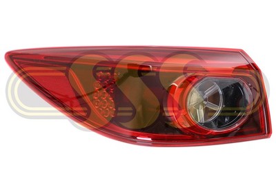 Genuine Mazda Mazda3 Tail Lamp Left Hand Sedan With LED (09/13-07/16)