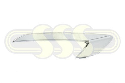 Genuine MG Zs Fog Lamp Rim Left Hand Front Chrome (01/18-10/24)