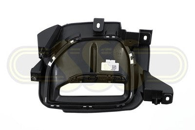 Genuine Kia Seltos Fog Lamp Cover Right Hand Front Black Glossy Black (10/22-On)