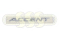 Genuine Hyundai Accent Badge/Logo *Accent* On Boot Lid/Tail Gate (04/17-12/19)