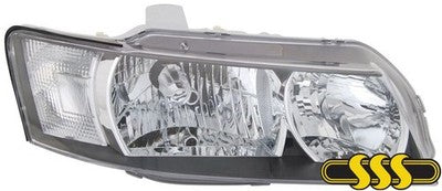 Holden Commodore Head Lamp Right Hand Black Black No Projector SV6 (08/04-2007)