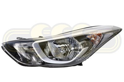 Genuine Hyundai Elantra Head Lamp Left Hand No Xenon (10/13-11/15)