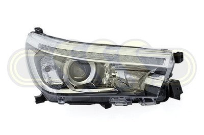 Toyota Hilux 1988-On Head Lamp Right Hand DEPO With LED (12/17-08/20)